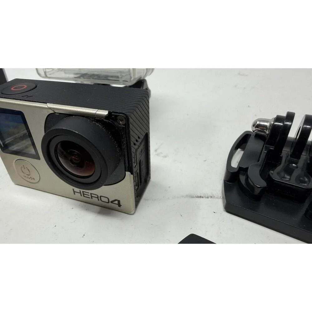 GoPro HERO4 Silver Action Camera 4K Ultra HD Touch Screen Waterproof Tested